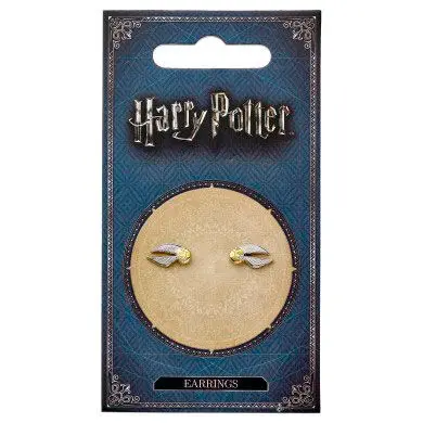 Harry Potter náušnice Golden Snitch (stříbrně pokovené) termékfotó