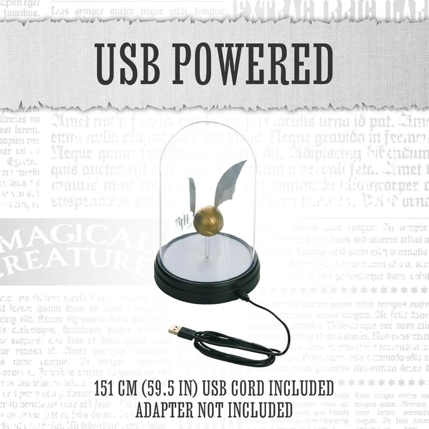 Harry Potter Bell Jar Light Zlatá strela 20 cm produktová fotografia