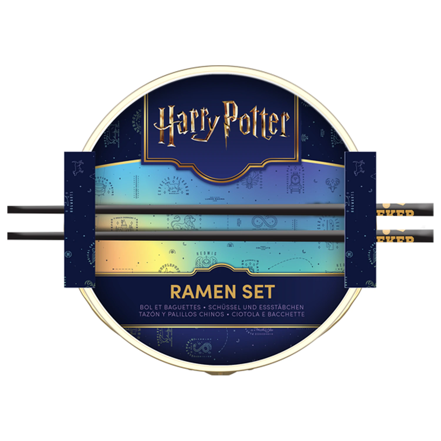 Harry Potter Golden Snitch Ramen miska s paličkami produktová fotografia