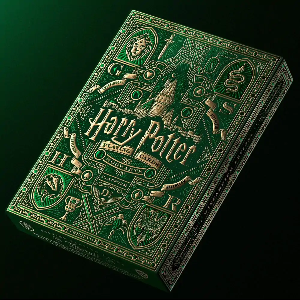 Harry Potter hracie karty Green Version termékfotó