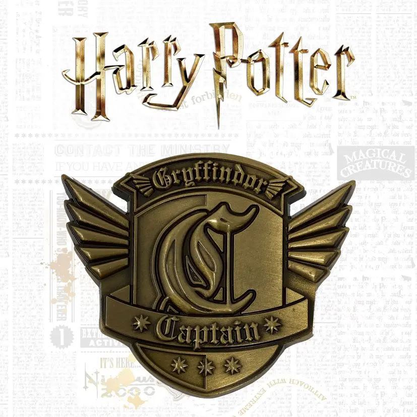 Harry Potter Medailón Gryffindor Captain Limitovaná edícia produktová fotografia
