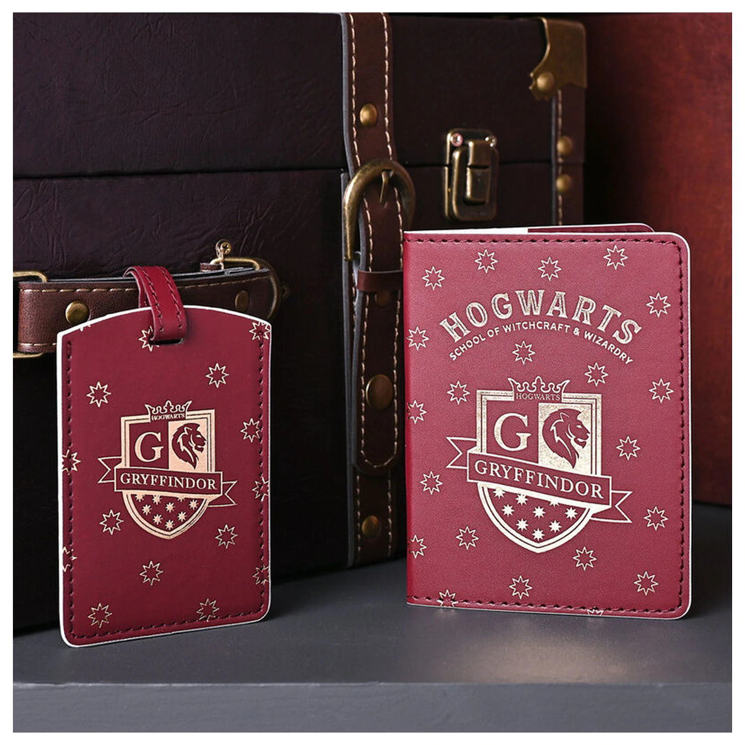 Harry Potter Gryffindor držiak na pas & menovka na batožinu produktová fotografia