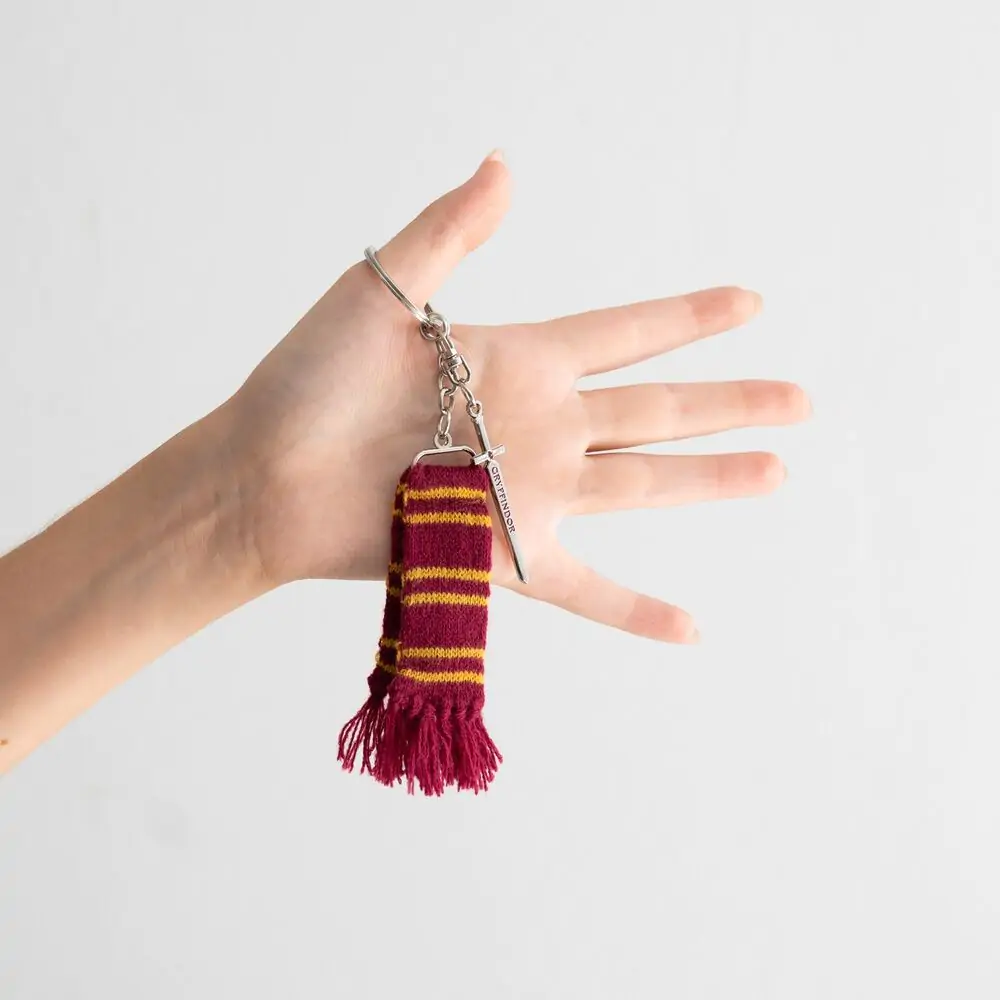 Harry Potter Griffindor šál kľúčenka produktová fotografia