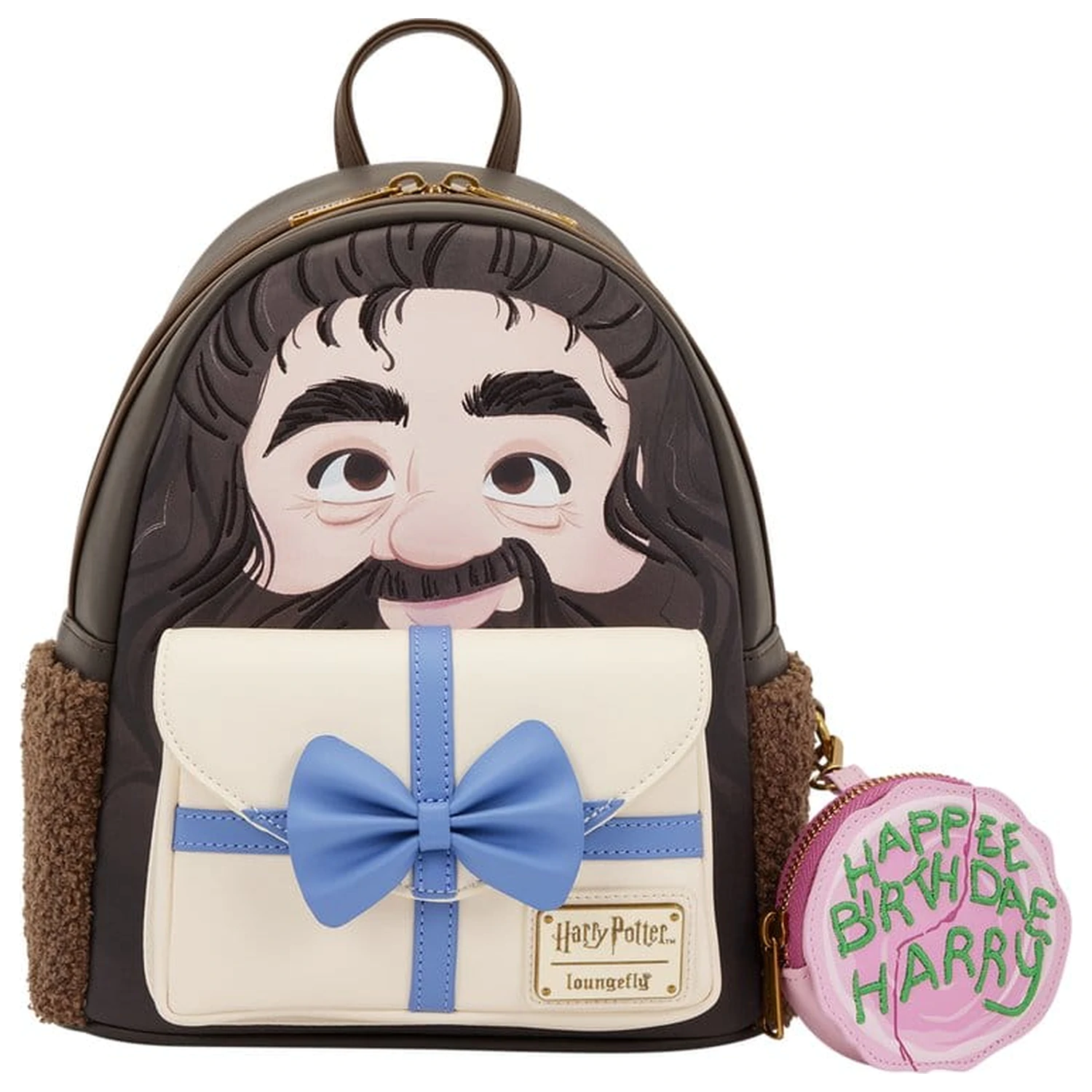 Harry Potter by Loungefly Mini batoh s taškou na mince Hagrid Birthday Cake produktová fotografia