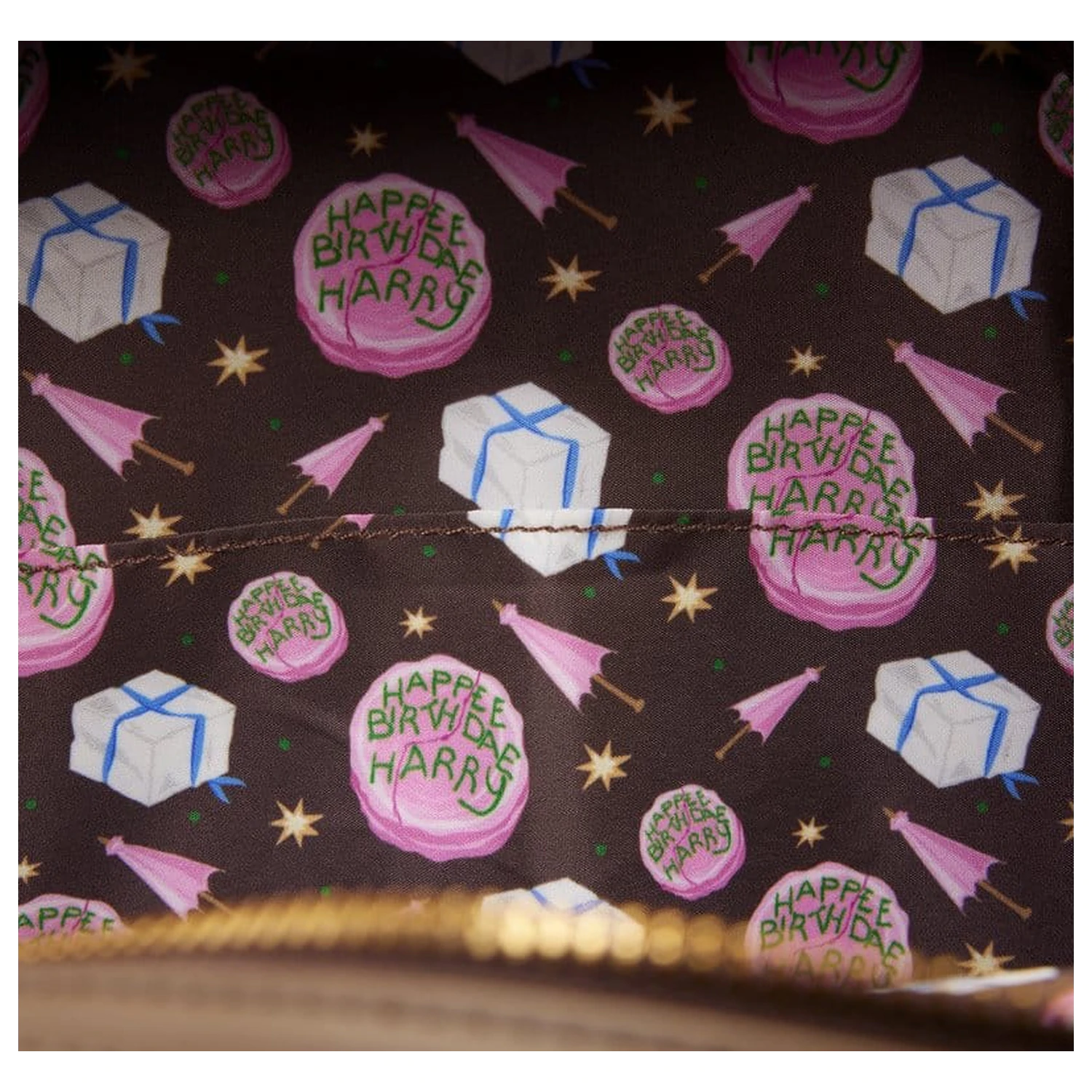 Harry Potter by Loungefly Mini batoh s taškou na mince Hagrid Birthday Cake produktová fotografia
