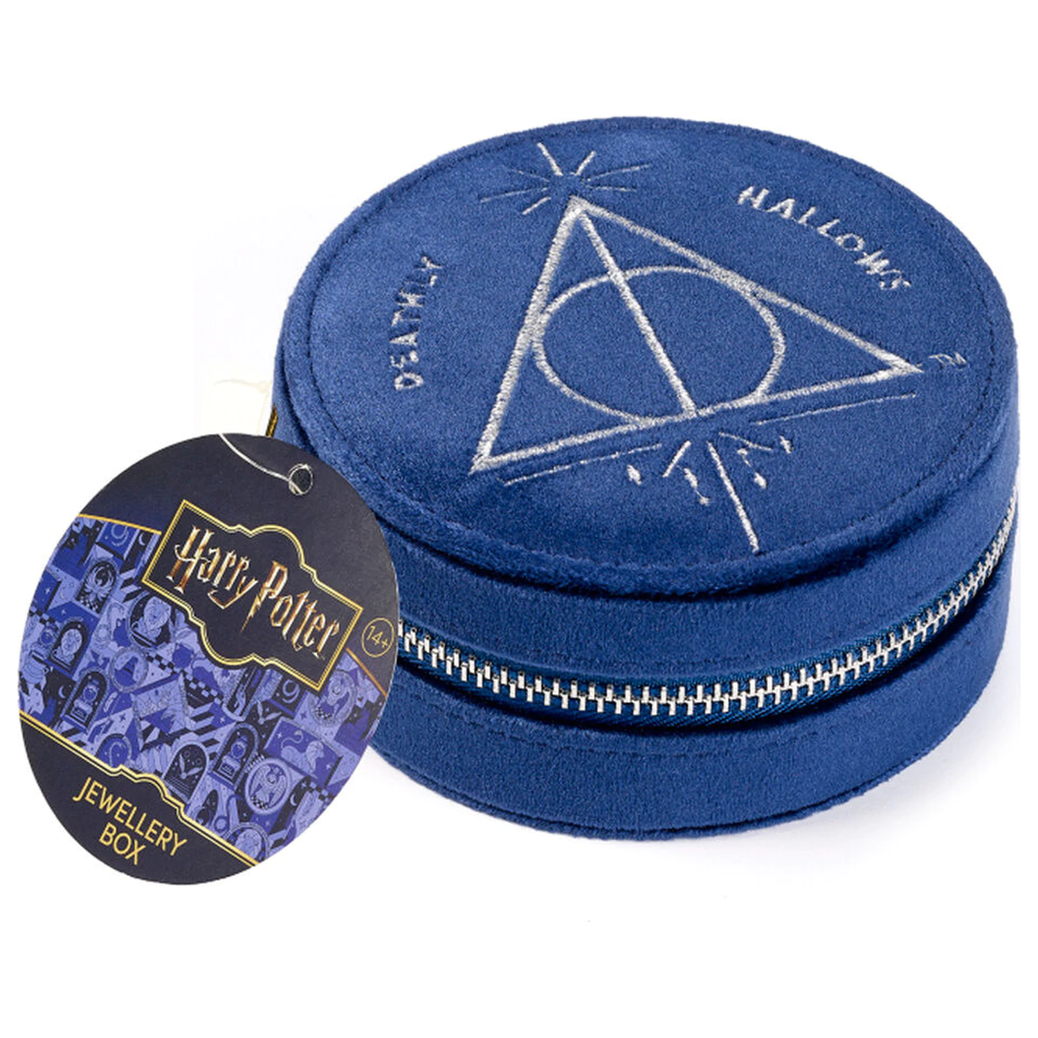 Harry Potter Deathly Hallows zamatová šperkovnica produktová fotografia
