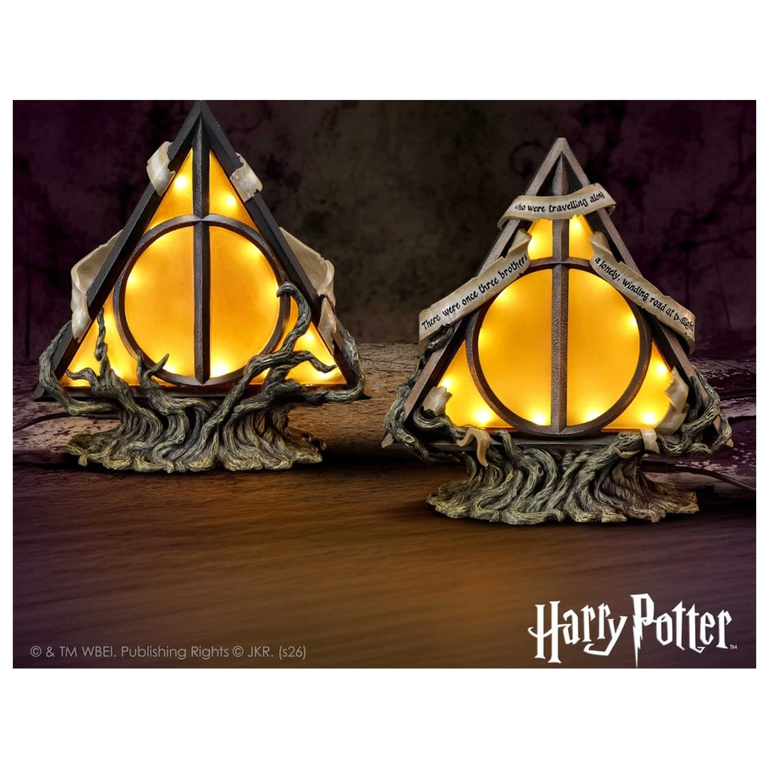 Harry Potter lampa Deathly Hallows 22 cm produktová fotografia