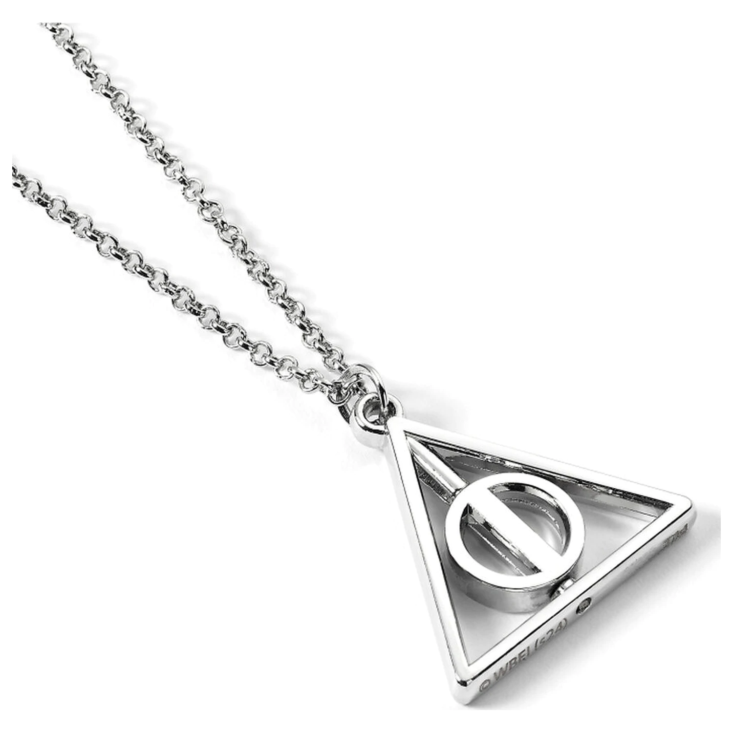 Harry Potter Deathly Hallows otáčavý náhrdelník produktová fotografia
