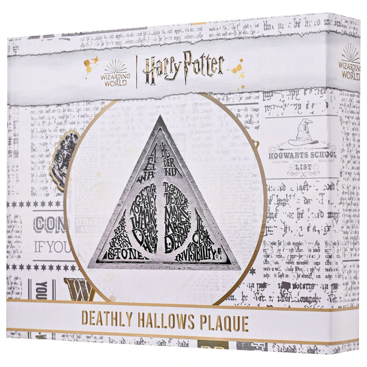 Harry Potter Deathly Hallows plaketa produktová fotografia