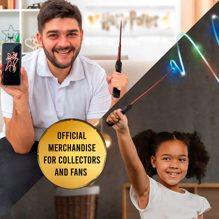 Harry Potter - Harry Deluxe Lumos prútik produktová fotografia
