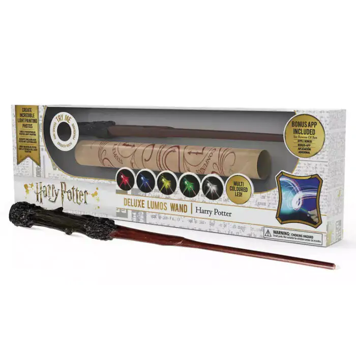 Harry Potter - Harry Deluxe Lumos prútik produktová fotografia