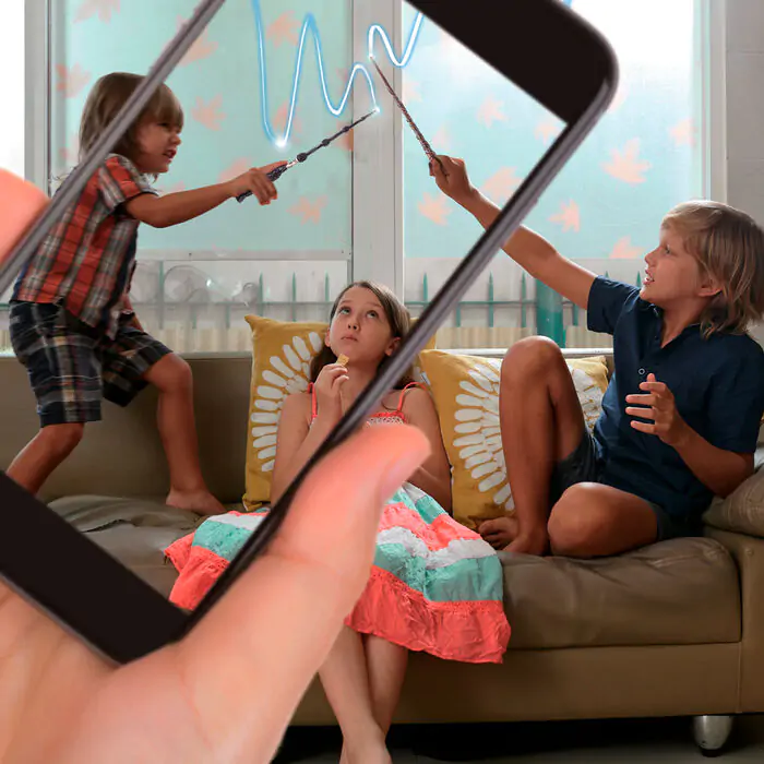 Harry Potter - Harry Deluxe Lumos prútik produktová fotografia