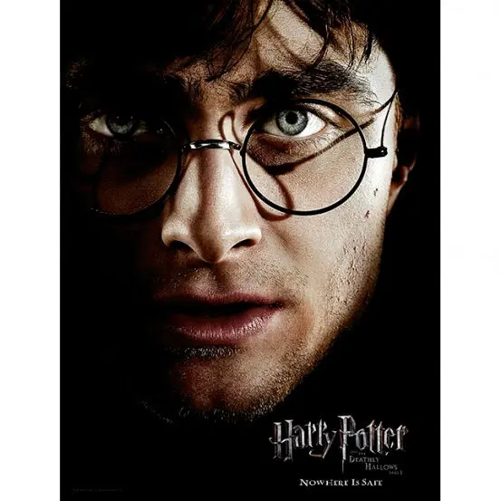 Harry Potter Harry Face sklenený poster produktová fotografia