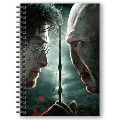 Harry Potter Zápisník s 3D efektom Harry Potter vs. Voldemort produktová fotografia