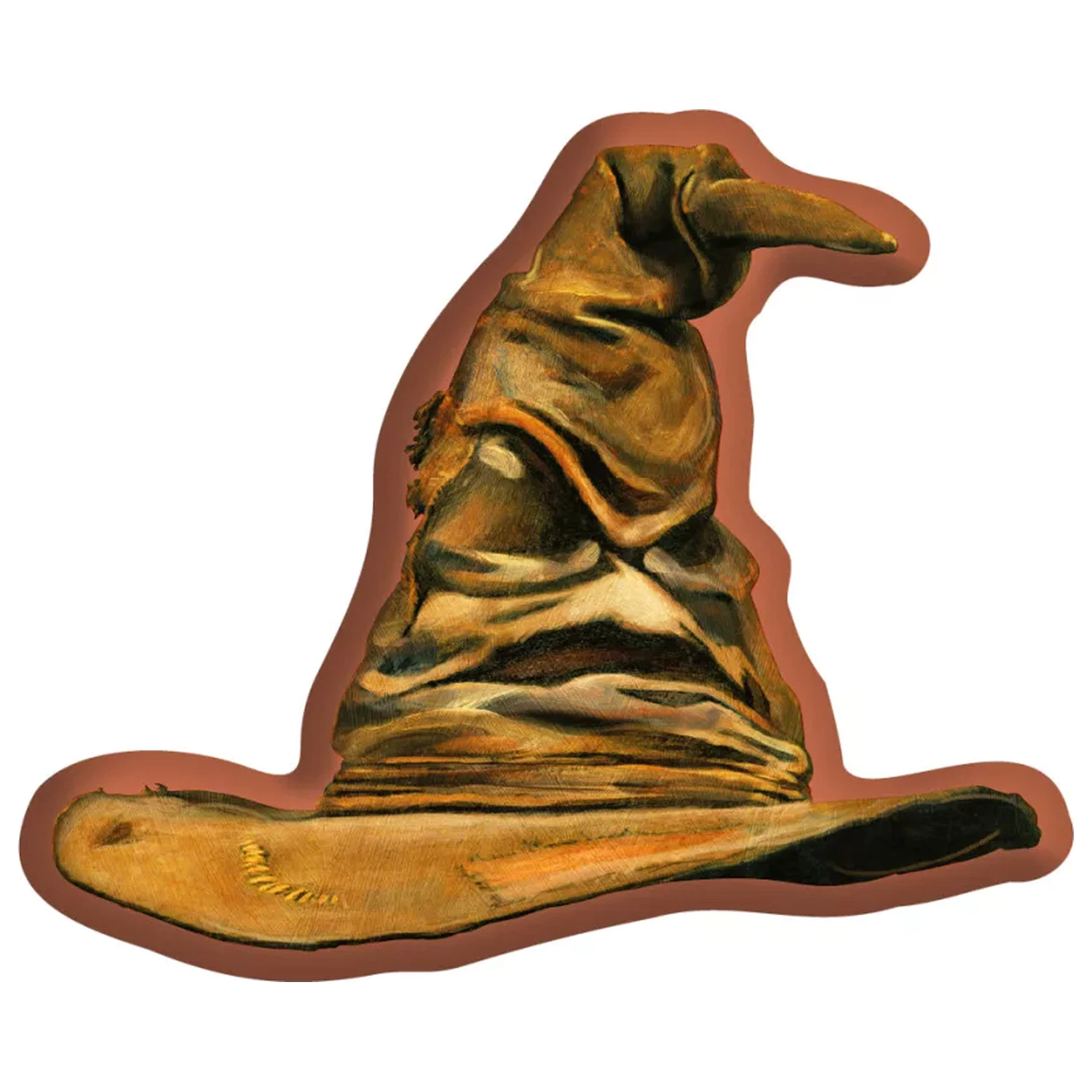 Harry Potter Sorting Hat vankúš v tvare, dekoračný vankúš produktová fotografia