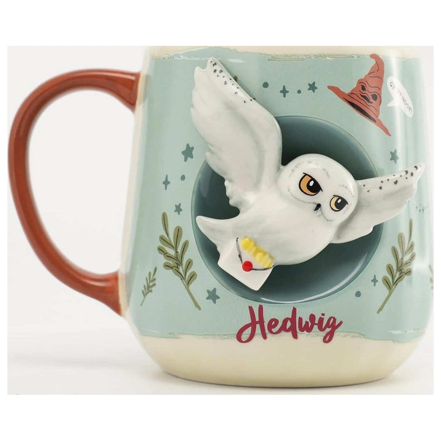 Harry Potter Hrnček Hedwig 2D Reliéf Figúrny produktová fotografia