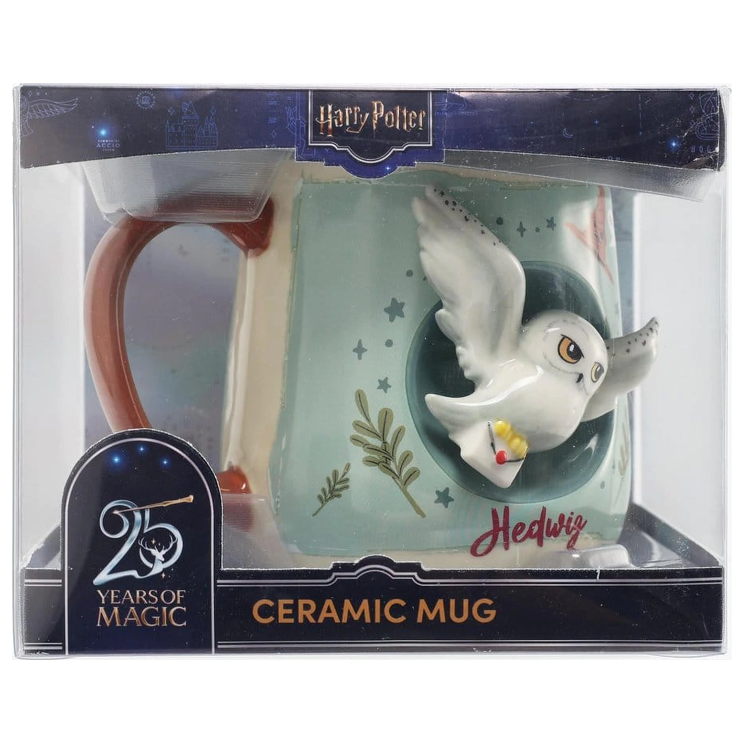 Harry Potter Hrnček Hedwig 2D Reliéf Figúrny produktová fotografia