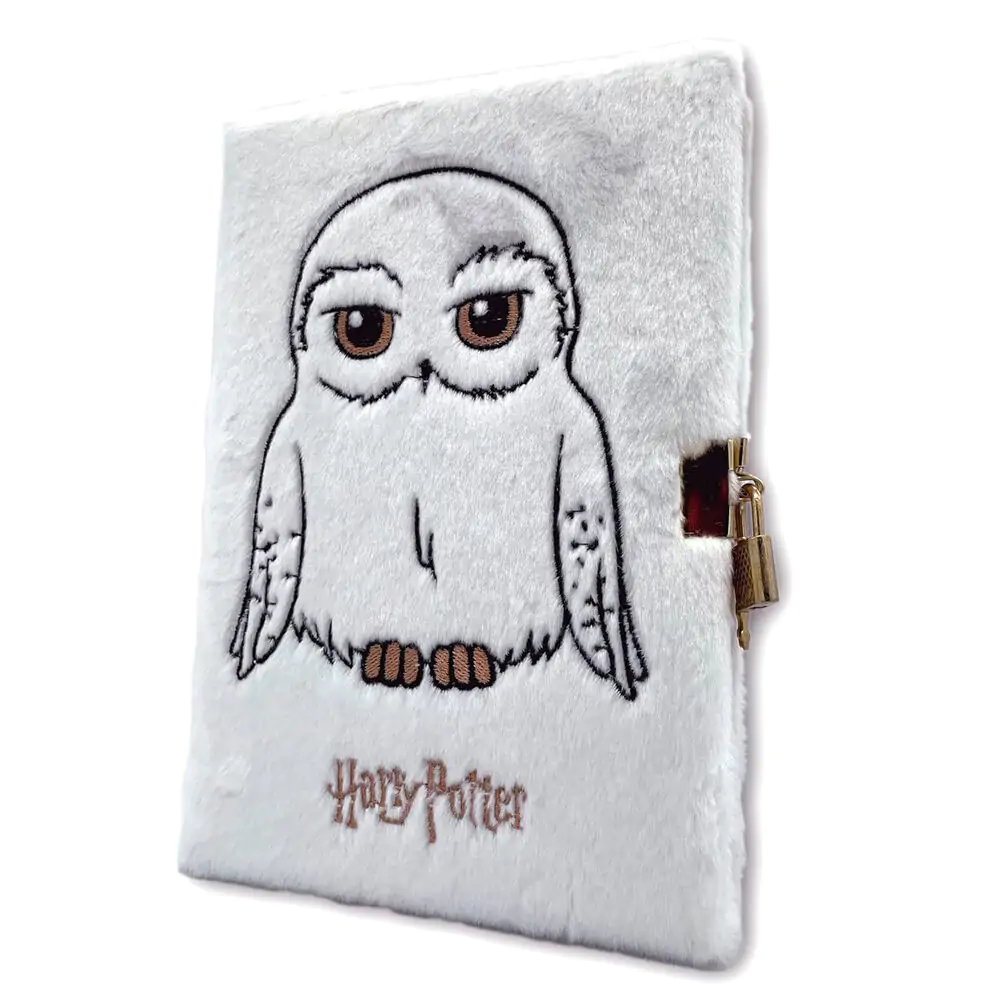Harry Potter Hedwig A5 plyšový zápisník produktová fotografia