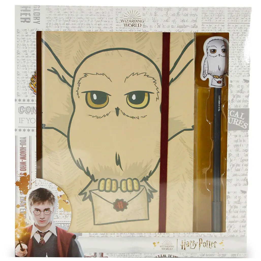 Harry Potter Notebook s darčekovým perom Letter termékfotó