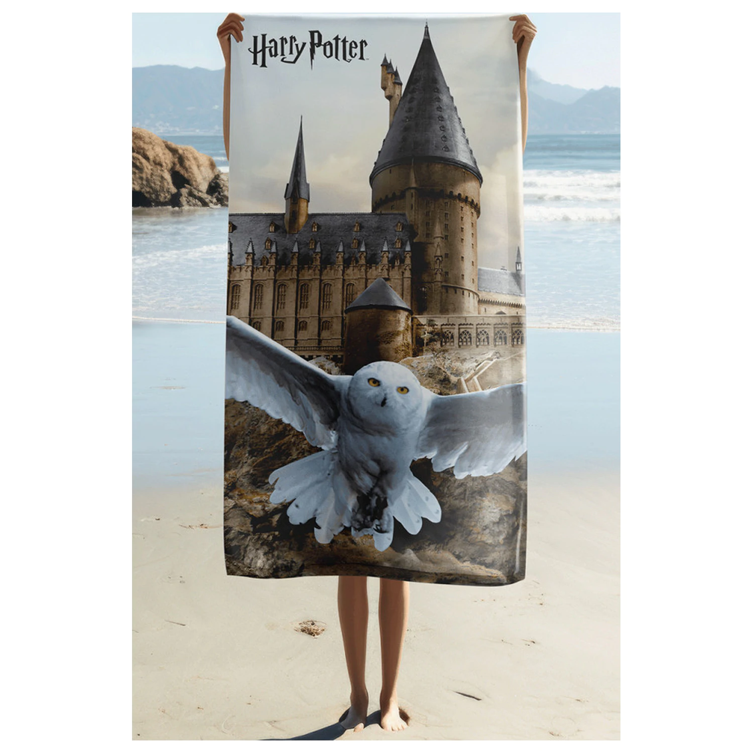 Harry Potter Hedwig Fly uterák 70x140cm produktová fotografia
