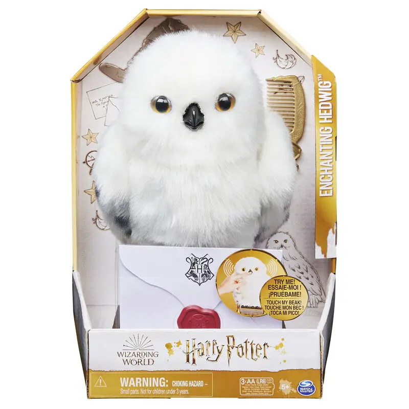 Harry Potter Hedwig Interaktív Plüssfigúrka 23cm termékfotó