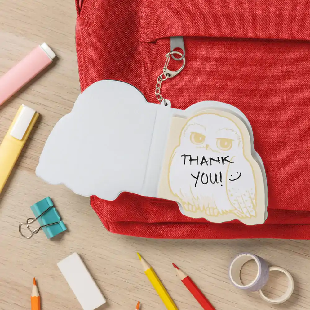 Harry Potter Kľúčenka Hedwig plyšový poznámkový blok produktová fotografia