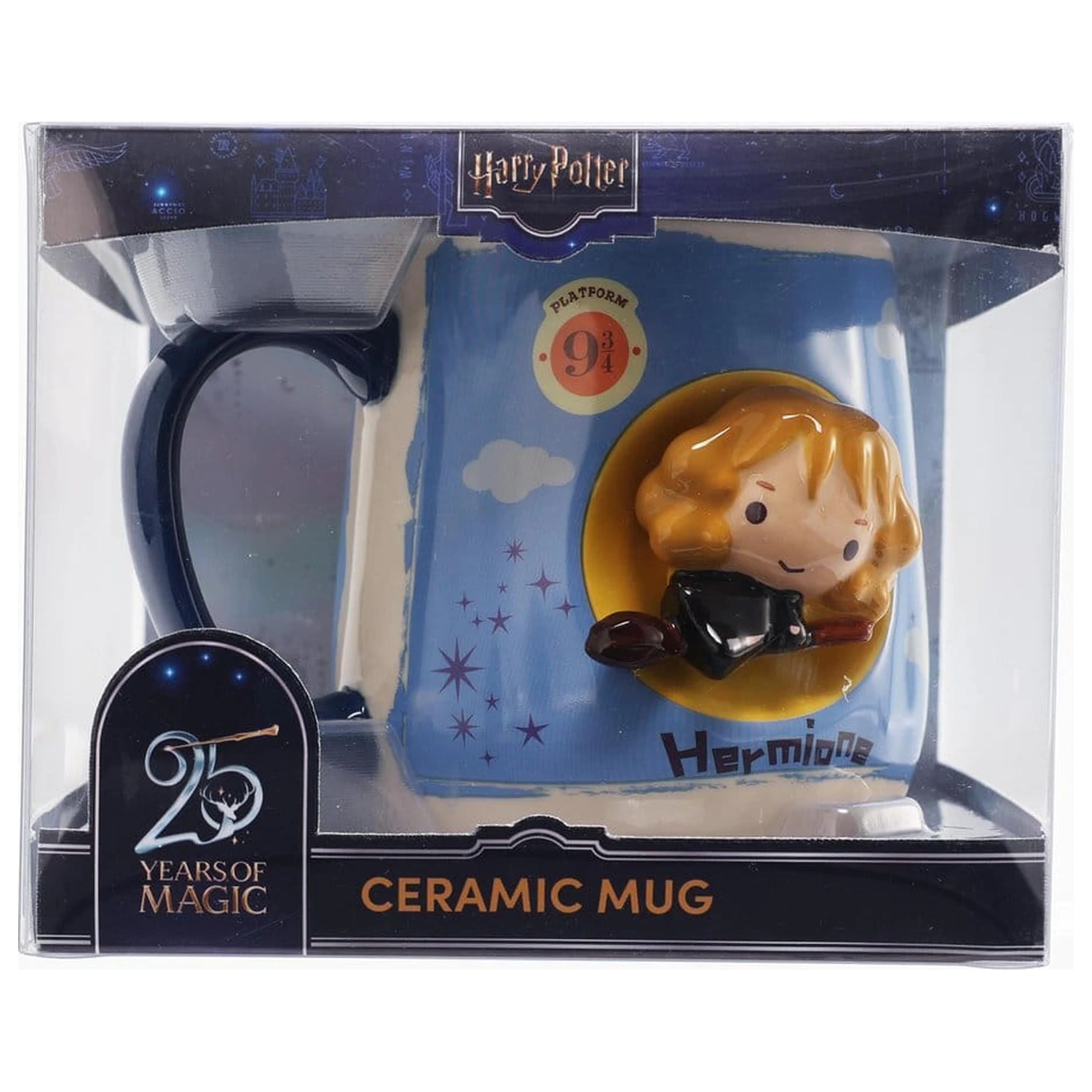 Harry Potter hrnček Hermione 2D reliéfna figurálna produktová fotografia