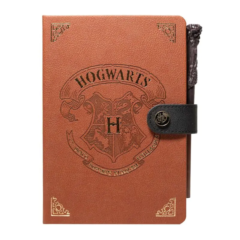 Harry Potter Hogwart A5 prémiový zápisník + wand pero produktová fotografia