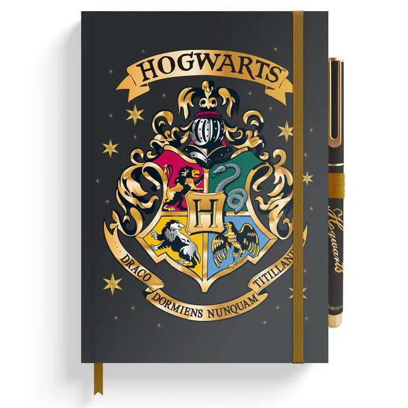 Harry Potter Hogwarts A5 premium zápisník + per termékfotó