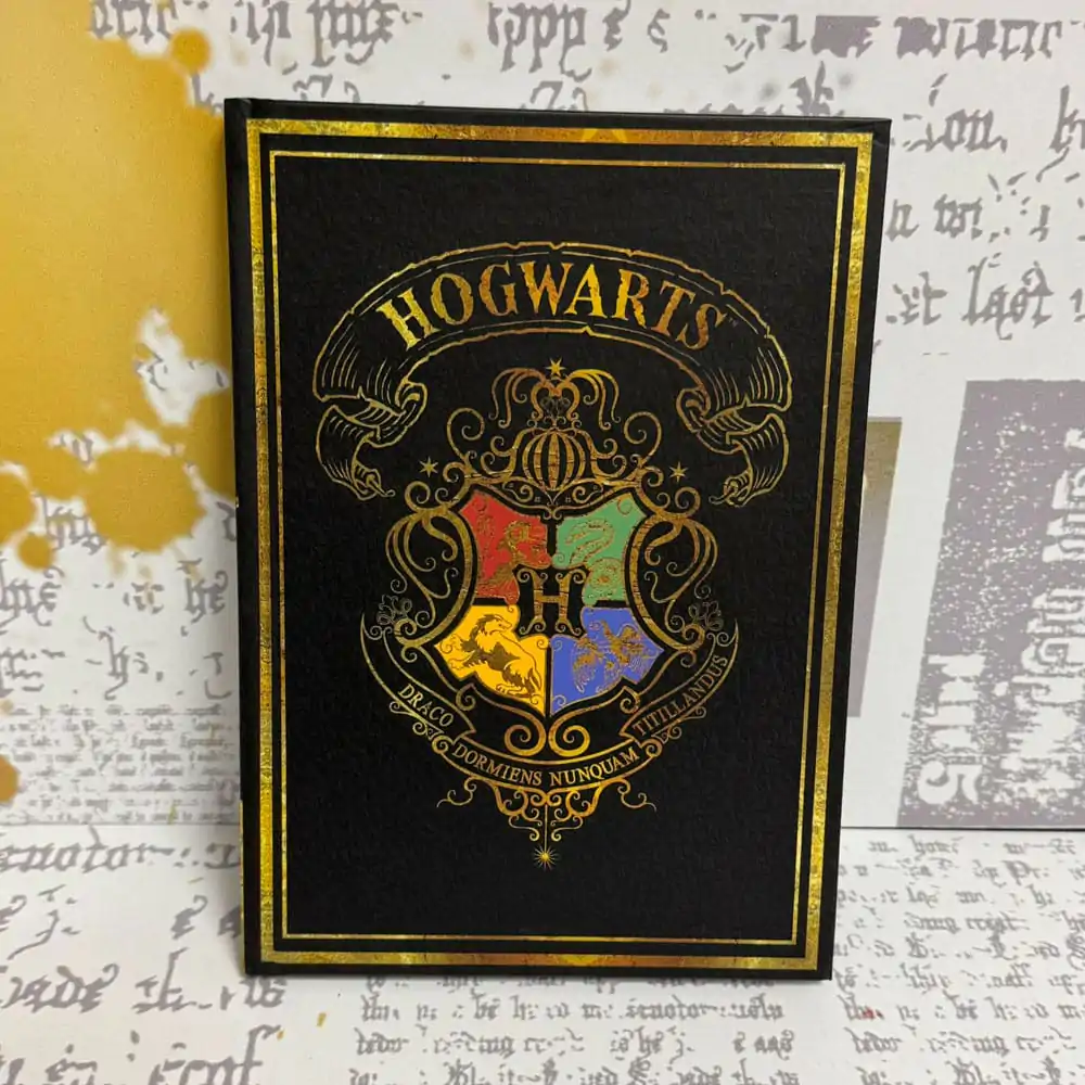 Harry Potter A5 Zápisník Hogwarts Black produktová fotografia