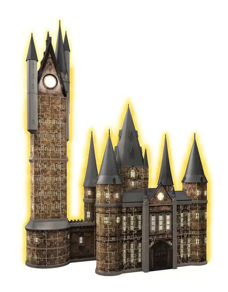 Harry Potter 3D Puzzle Hogwarts Castle: Astronomy Tower - Night Edition (540 dielikov) produktová fotografia