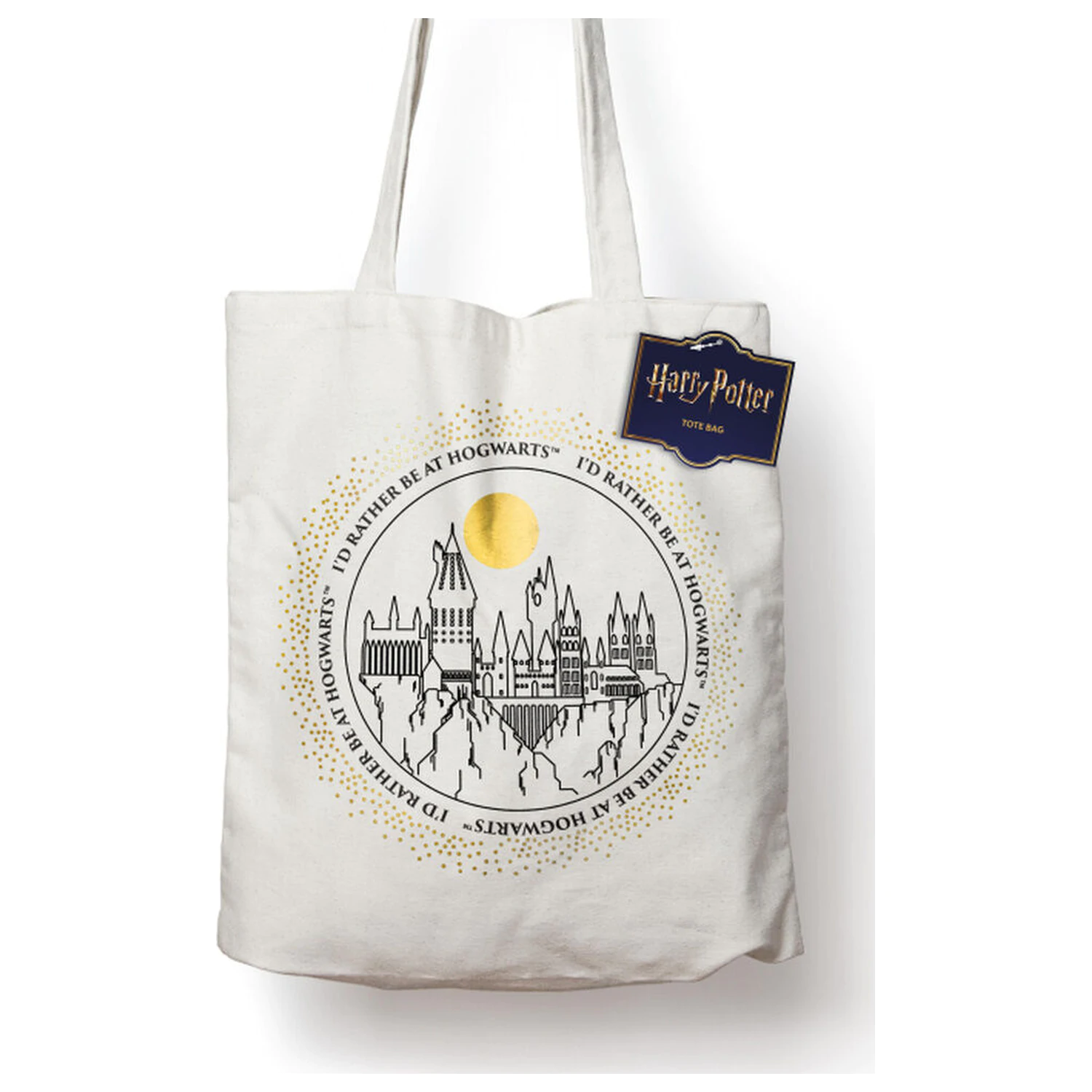 Harry Potter Hogwarts Castle nákupná taška produktová fotografia