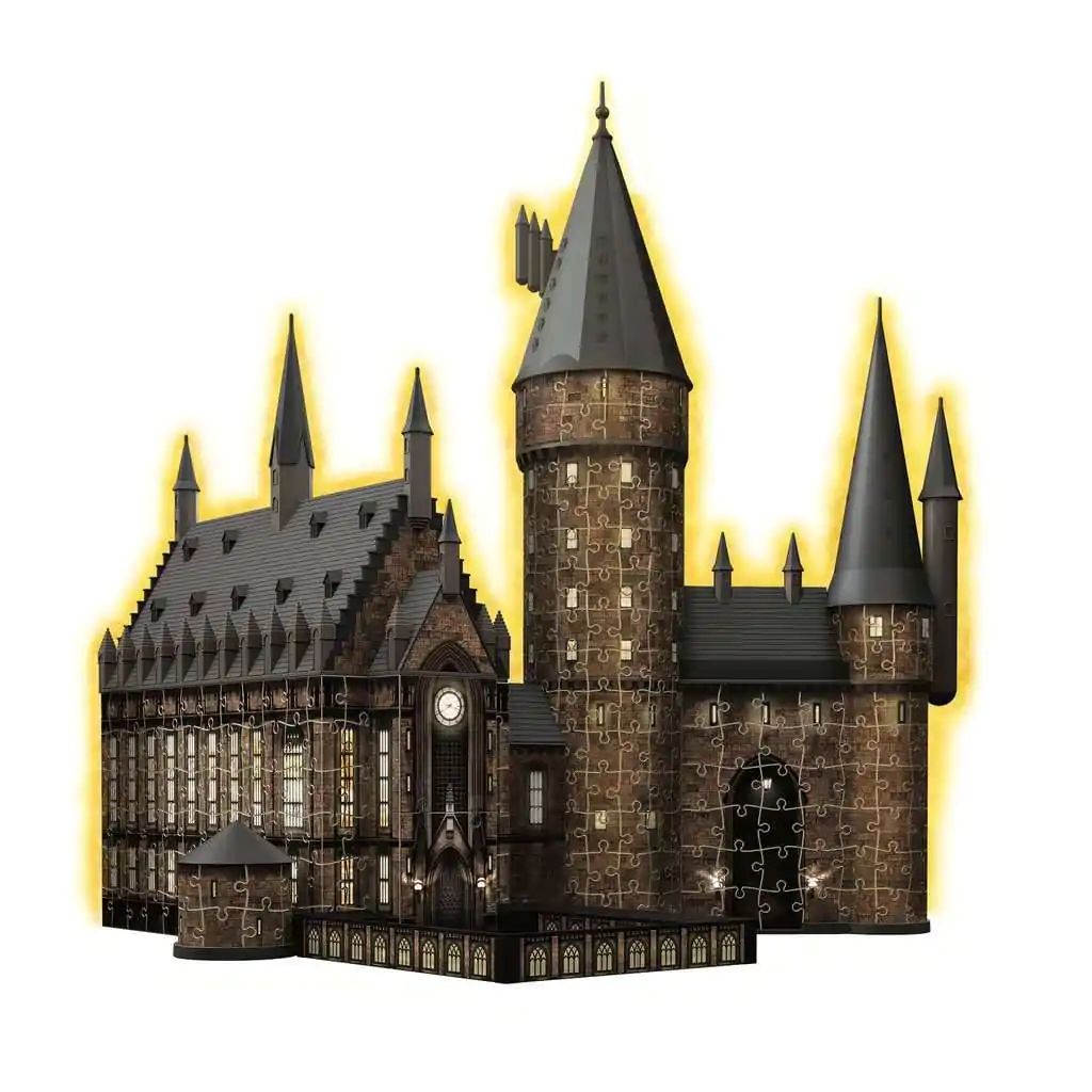 Harry Potter 3D Puzzle Hogwarts Castle: Great Hall - Night Edition (643 dielikov) produktová fotografia