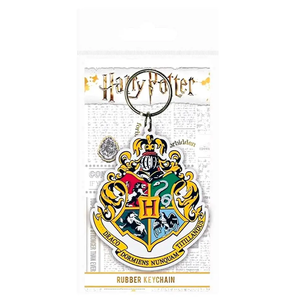 Harry Potter gumová kľúčenka Hogwart's Crest 6 cm produktová fotografia