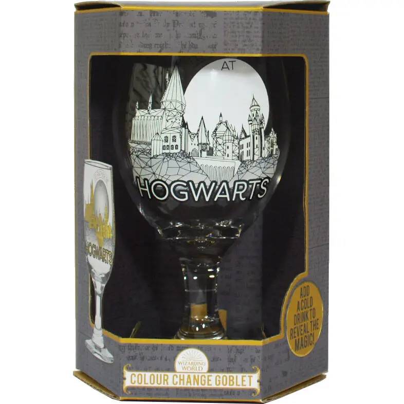 Harry Potter Hogwarts Crystal pohár meniaci farbu 400ml produktová fotografia