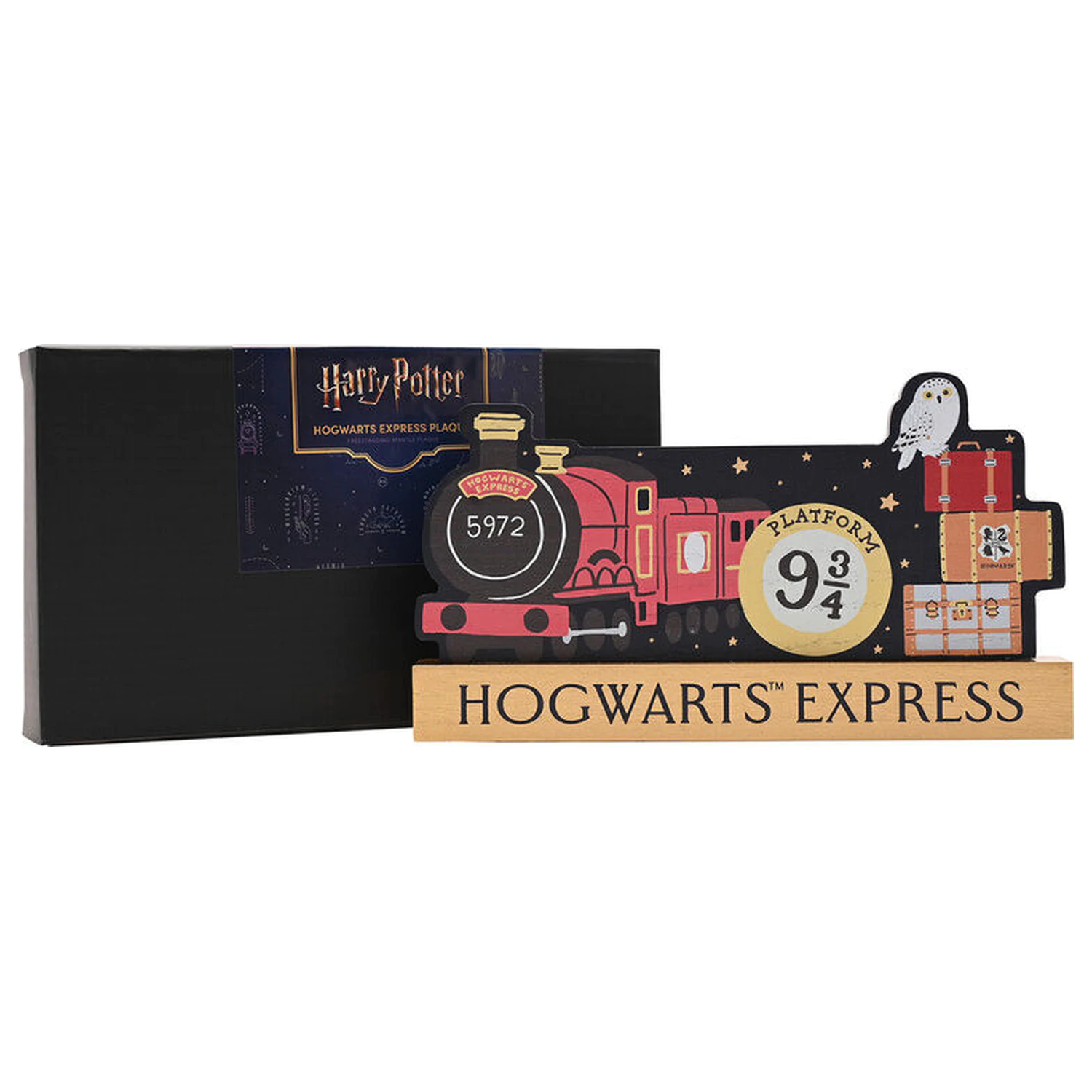 Harry Potter Hogwarts Express ozdobná plaketa na krbovú rímsu produktová fotografia