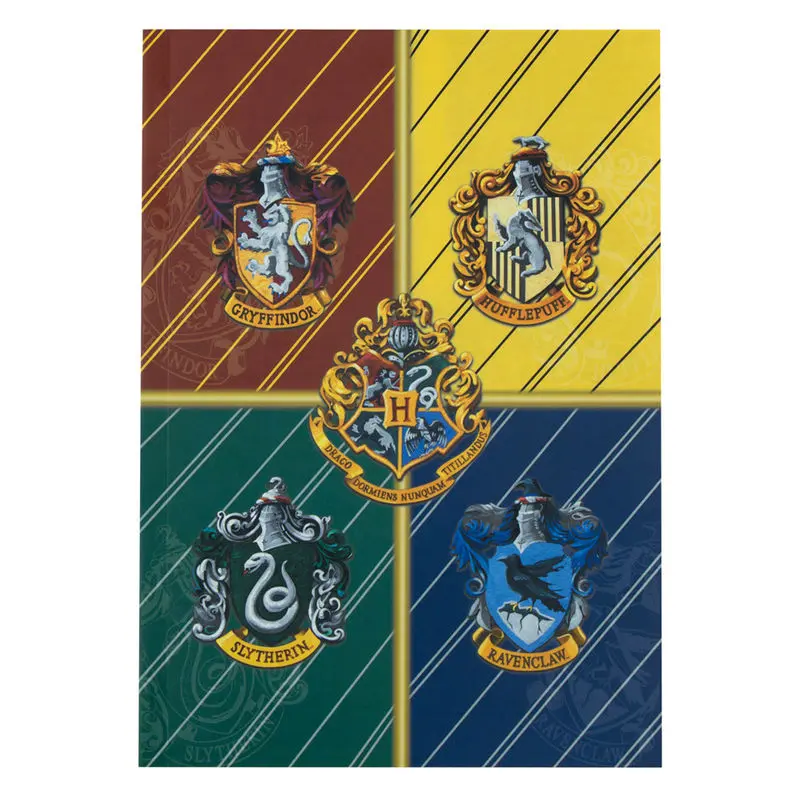 Harry Potter 6-dielna sada písacích potrieb Hogwarts Houses termékfotó