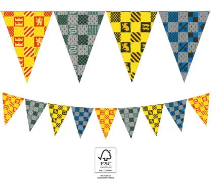 Harry Potter Hogwarts Houses Girlanda FSC 2,3 m produktová fotografia