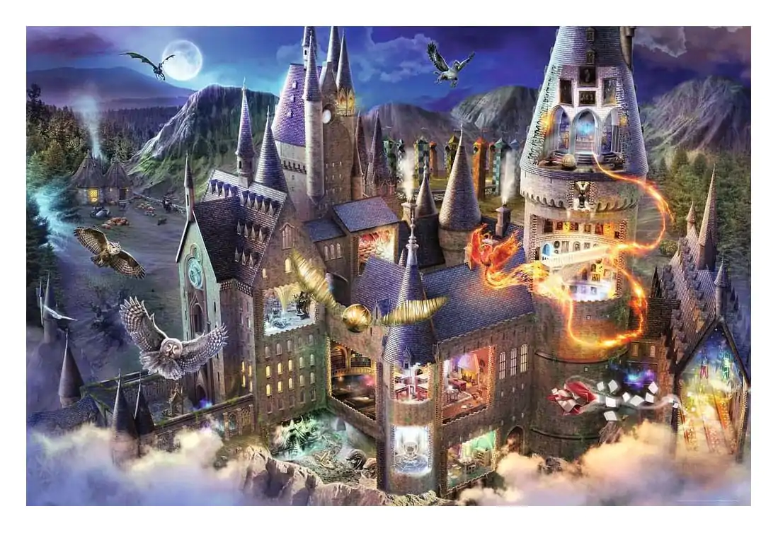 Harry Potter Puzzle Hogwarts Interior (3000 dielikov) produktová fotografia
