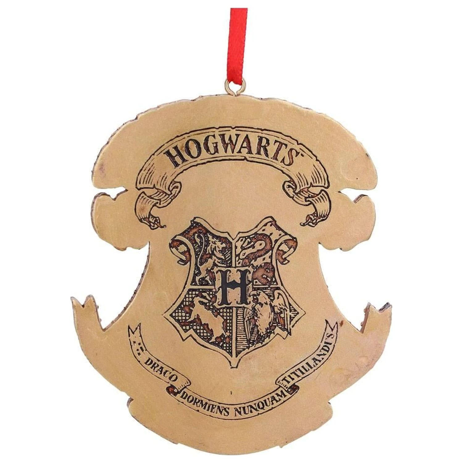 Harry Potter Hogwarts vianočná ozdoba na stromček 8 cm produktová fotografia