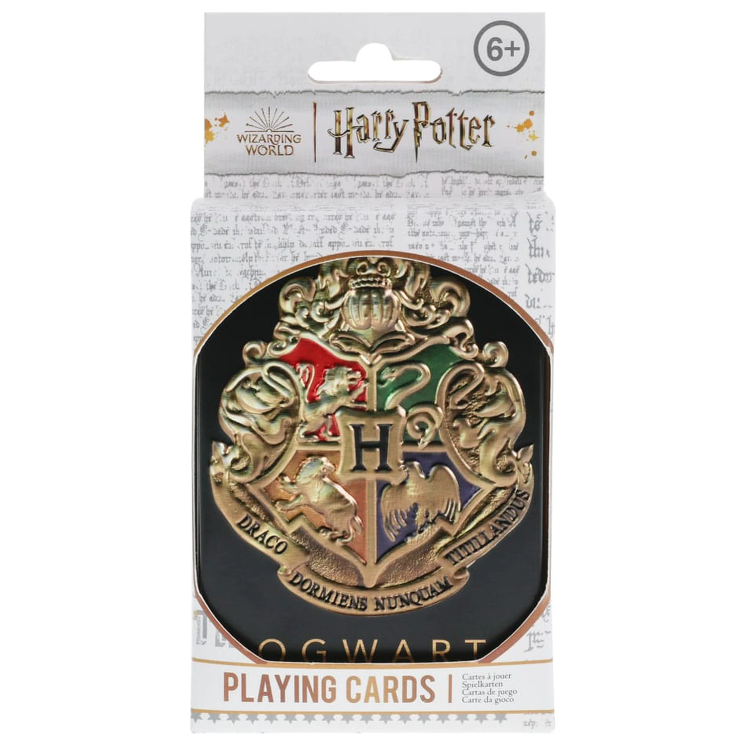 Harry Potter hracie karty Hogwarts produktová fotografia