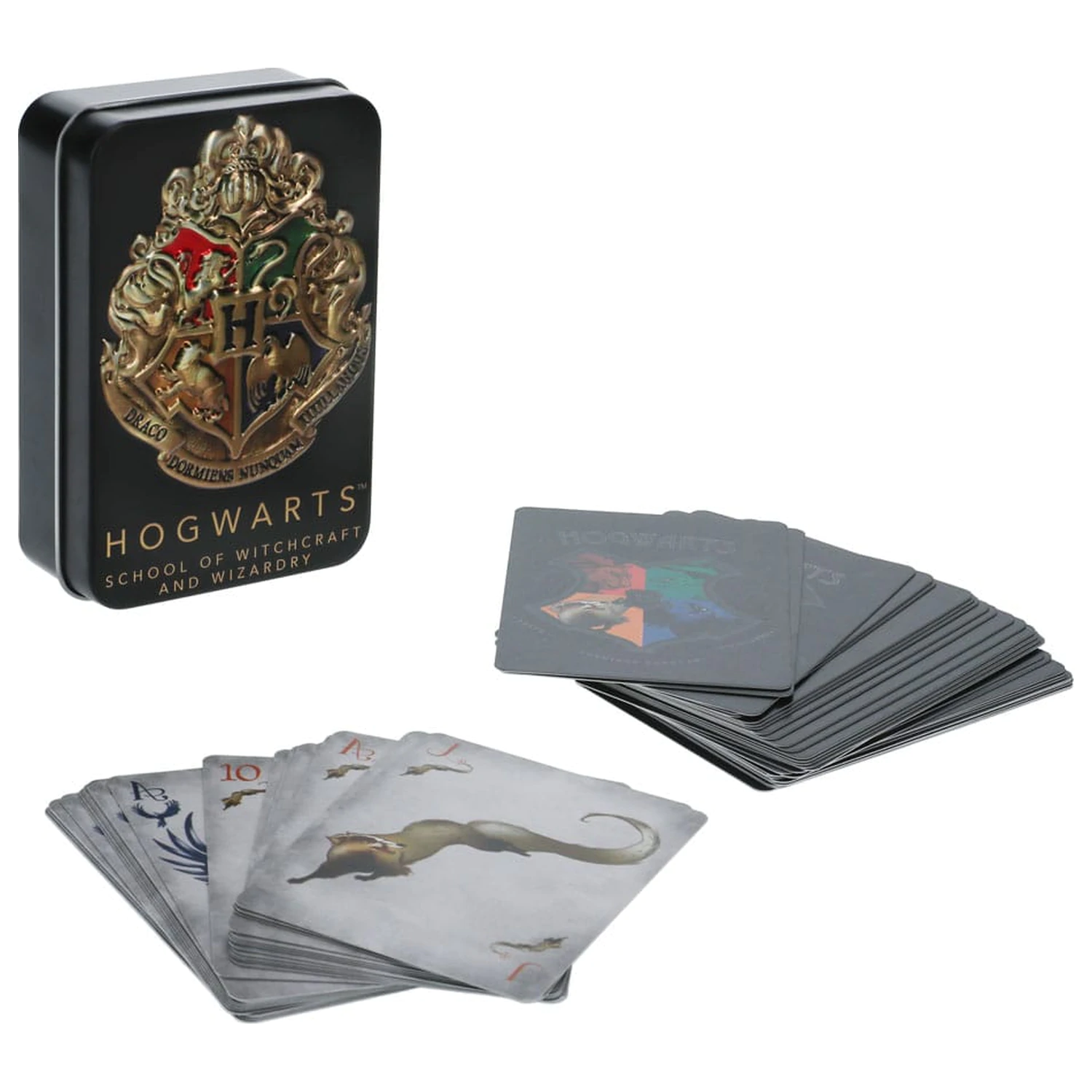 Harry Potter hracie karty Hogwarts produktová fotografia