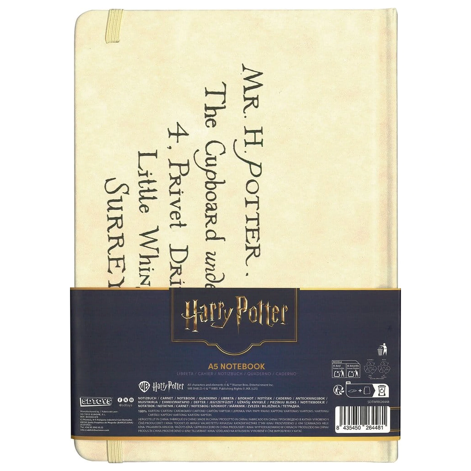 Harry Potter tvrdý zápisník Hogwarts Letter 21 cm produktová fotografia