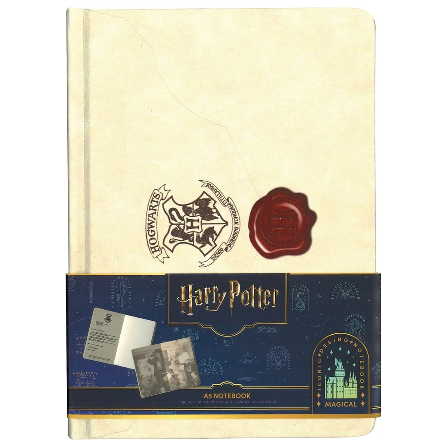 Harry Potter tvrdý zápisník Hogwarts Letter 21 cm produktová fotografia