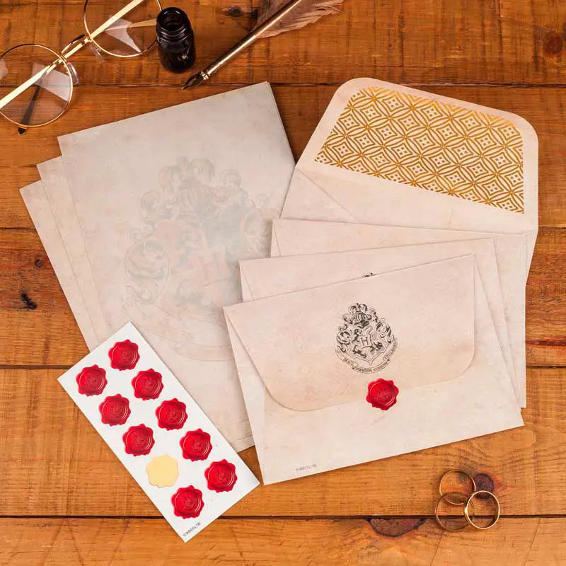 Harry Potter Letter Writing Set Hogwarts produktová fotografia