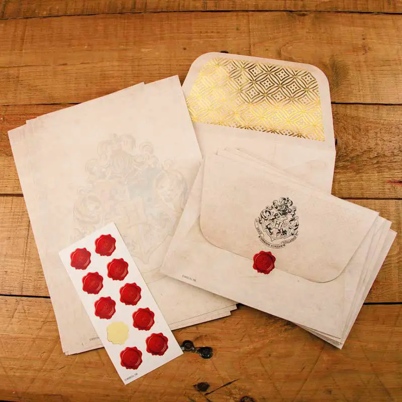 Harry Potter Letter Writing Set Hogwarts produktová fotografia