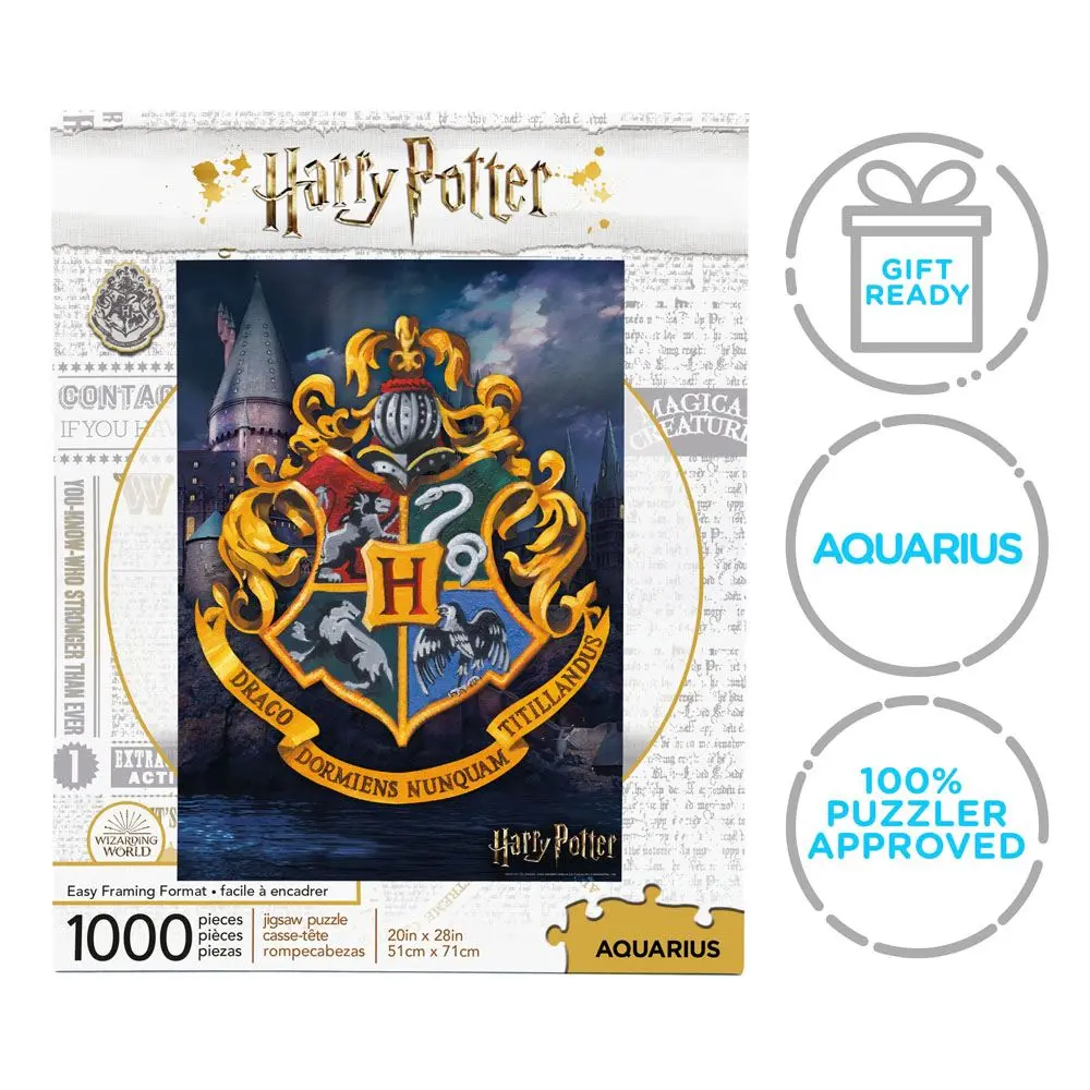 Harry Potter Skladačka Hogwarts Logo (1000 dielikov) produktová fotografia