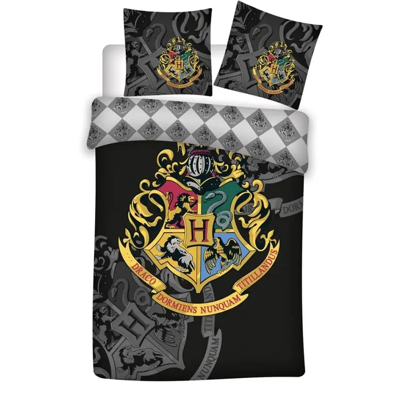 Harry Potter Hogwarts mikrovláknová obliečka na perinu posteľ 90cm produktová fotografia