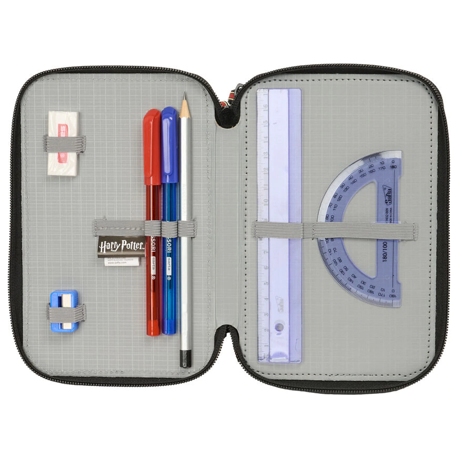 Harry Potter Rokfortské trojité puzdro na ceruzky 37 kusov produktová fotografia