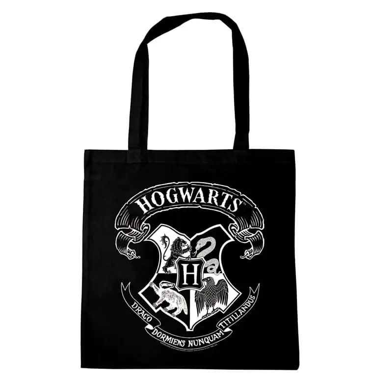 Harry Potter Tote Taška Hogwarts (biela) produktová fotografia